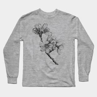 Orchid Branch Long Sleeve T-Shirt